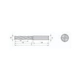 Solid carbide drill VBF,Flat bottom drill,Steel and cast iron material,3XD,Internal coolant  D5.4~9.2 - Makotools Industrial Supply Tools for Metal Cutting